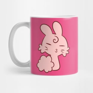 Kissy Lips Bunny Mug